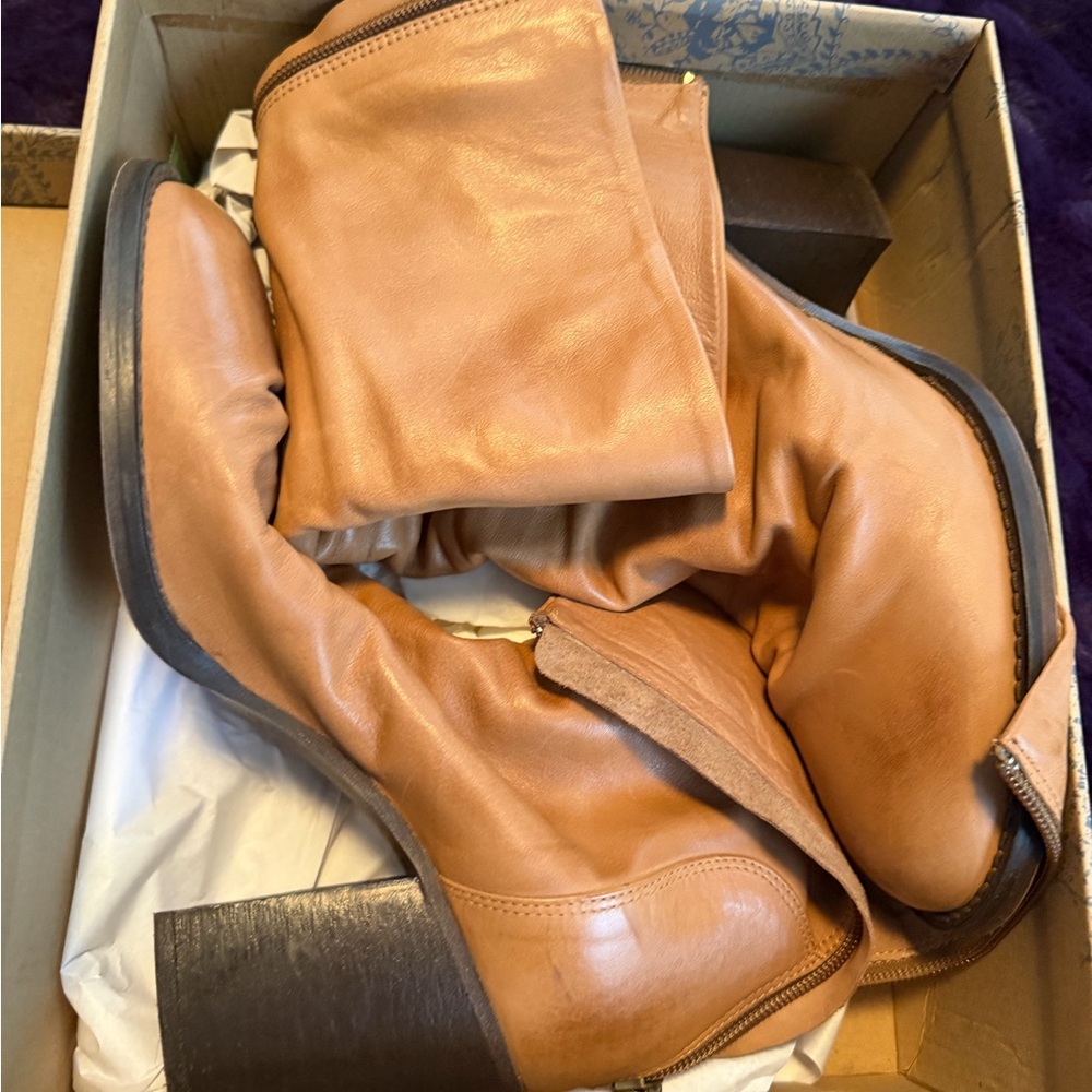 Free People Elle Block Heel Boots - Picture 5 of 8